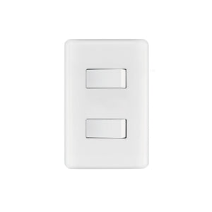 Placa Armada 1 Interruptor Sencillo + 1 De 3 Vías, Volteck 25085