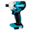 Atornillador Impacto v.v.r 0-3,000 Ipm Li-Ion 2 Bat. 1.5 Ah  y Carg. C/Freno, Maletin 18V, Makita DTD156SYE