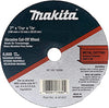 Disco De Corte De 7", Inox, Makita A-91447