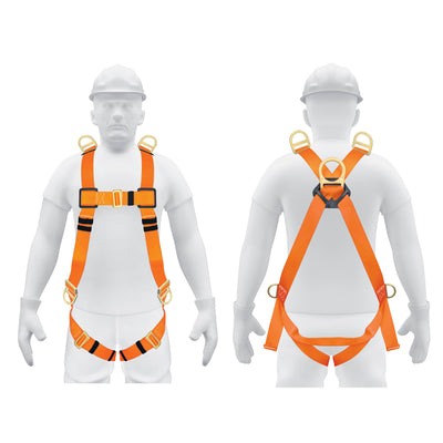 Arnés Cuerpo Completo, 5 Anillos, Posicionamiento y Rescate, Truper 14434