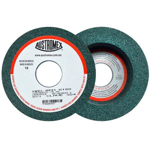 Copa Abrasiva Grano 54  para Afilar Verde de 5 x 2-1/2 x 1-1/4 Austromex 324
