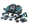 Kit De 6 Herramientas Inalámbricas De 18v, Makita XT610