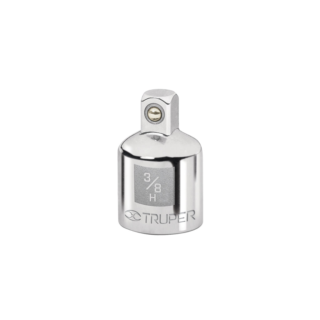 Adaptador Para Matraca De Cuadro 3/8' a Cuadro 1/4', Truper 13423