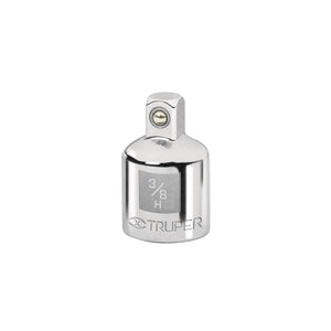 Adaptador Para Matraca De Cuadro 3/8' a Cuadro 1/4', Truper 13423