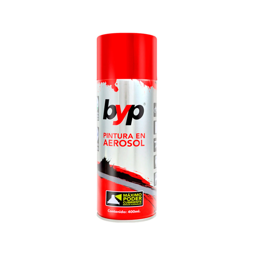 Aerosol Rojo Metalico 400ml BYP ARM