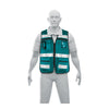 Chaleco Brigadista Con Cintas Reflejantes, Color Verde, Truper 14664
