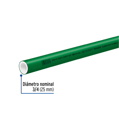 Tubo De 25mm (3/4