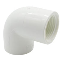 Codo Roscado 90 PVC 1", Cnx P90CODOR25