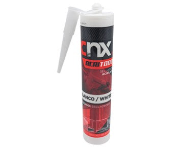 Sellador Acrílico Acritodo 280ml Transparente, Cnx SELLA280TA