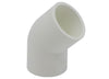 Codo 45 PVC Hidráulico 2 1/2 " Cnx P45CODO64