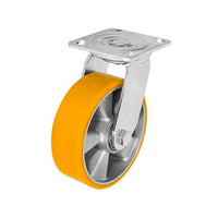 Rodaja Aluminio PU Naranja Giratorio, Dogotuls ZF5273