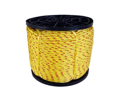 Soga Polipropileno Amarillo Rojo 10 MM 3/8 Rollo 20 KGH XRL, Dogotuls PS5004