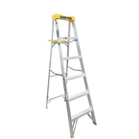 Escalera de Tijera Tipo III de Aluminio y Tapa Plástica con 5 Peldaños Surtek ET5