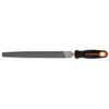 Lima Plana Bastarda 10" Con Mango Doble Inyección, Truper 11237