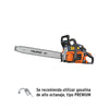 Motosierra 38Cc a Gasolina Con Barra De 16', Truper 16296