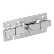 Pasador De Barra Plana 3" Acabado Cromo, Hermex 43714
