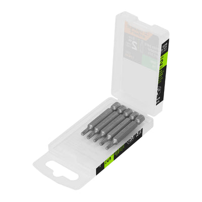 Estuche Con 5 Puntas Torx T15 Largo 2