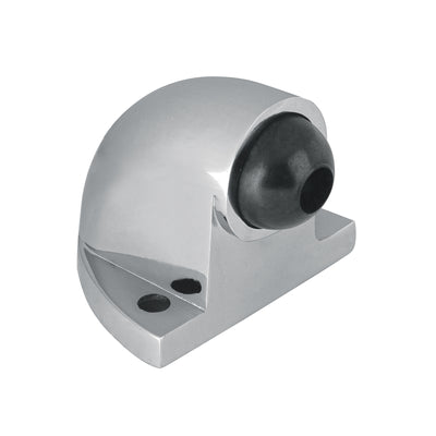 Tope Tipo Codo Para Puerta, Acabado Cromo, Hermex 43772