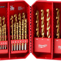 Juego de Brocas Thunderbolt Titanium 29 Piezas, Milwaukee 48-89-0012