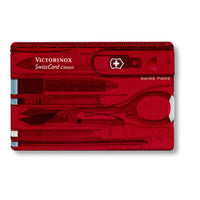 Hta Swiss Card Classic Roja Transparente Victorinox 0.7100.T