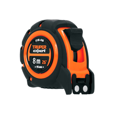 Flexómetro Industrial Contra Impactos 8m Cinta 25 mm, Expert 12696