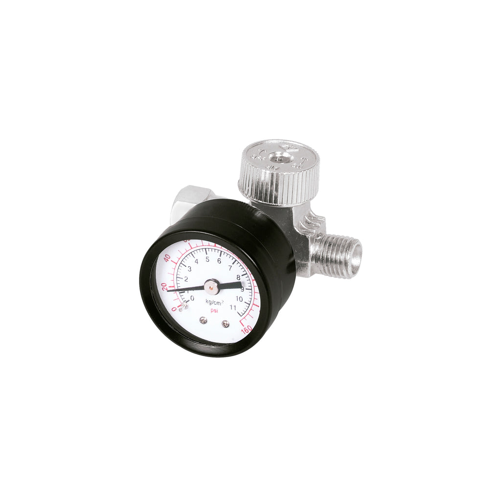 Regulador De Aire Con Manómetro, Cuerda 1/4" NPT, Truper 19239