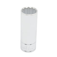 Dado de 12 Puntas Largo 22 mm Cuadro de 1/2", Urrea 5322M.