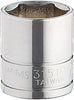 Dado Corto De 6 Puntas, 19mm x 3/8",  Williams 31519