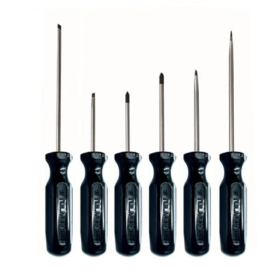 Juego De 6 Desarmadores (Color Negro), Tulmex J643-6