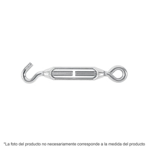 Tensor Zinc, 1/4', Gancho-Argolla, Fiero 44054