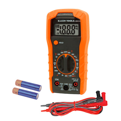 Multímetro Digital Con Selección Manual De Rango De 600 V, Klein Tools MM300