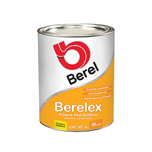 Cubeta Berelex Super Satin 15 Blanco, Berel 22273-6
