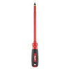 Ranurado de 3/8" - Destornillador Aislado de 1000 V de 8", Milwaukee 48-22-2223