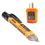Kit De Prueba Eléctrica NCVT De Rango Dual y Probador De Receptáculo GFCI, Klein Tools NCVT5KIT