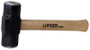 Marro octagonal cabeza maquinada con mango de hickory de 12", 3 lb Urrea 1434G