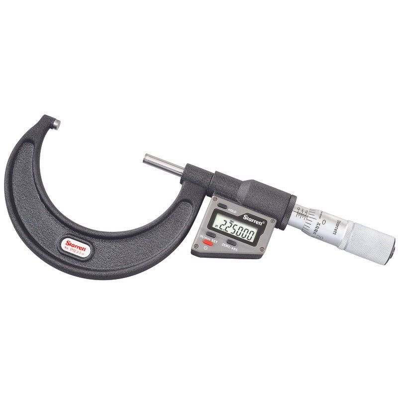 Precision Micro Files Micrometro Electronico W/O OUTPUT 2-3 Starrett 3732XFL-3 El reemplazo ...