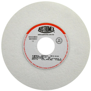Rueda Abrasiva Grano 60  Blanca de 6 x 1 x 1 Austromex 182