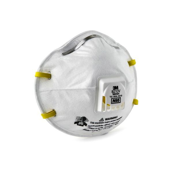 Mascarilla Desechable con Filtro N95 3M 8210V