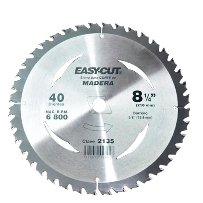 Sierra Para Corte De Madera De 210 x 2.2 x 15.9-DM mm, Austromex 2135