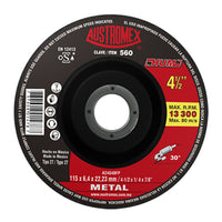 Disco Abrasivo para Debaste de Metal de 4-1/2 x 1/4 x 7/8 Austromex 560