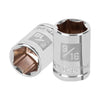 Dado De 9/16", 6 Puntas, Cuadro 3/8", Truper 13610