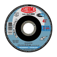 Disco Abrasivo para Corte de Acero Inoxidable de 4-1/2 x 1/8 x 7/8  Austromex 1302