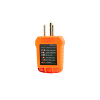 Probador De Receptáculo Sin GFCI, Klein Tools RT110