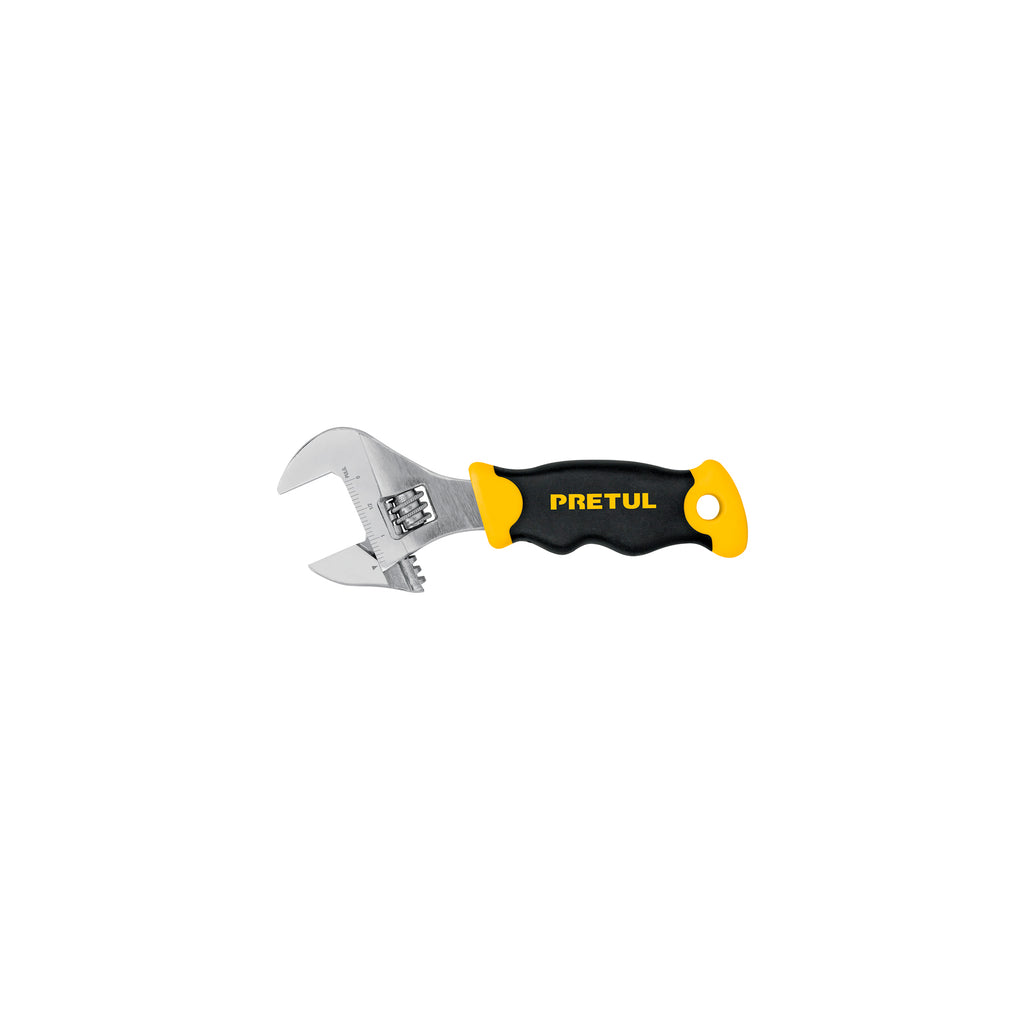 Llave Ajustable,  Cromado 6', Con Grip, Pretul 28219