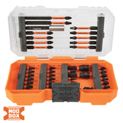 Juego De Puntas Para Desarmador De Impacto ProFlex, 40 Piezas, Klein Tools 33801