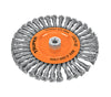 Carda Circular 8' Alambre Trenzado, Eje 5/8'-11, Truper 17528