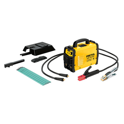 Soldadora Inversora, 160 A, Bi-Voltaje 127/220 V, Pretul 29960