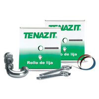 Rollo de Lija de Oxido de Aluminio Grano 120, de 1-1/2 x 1800 Tenazit 1265