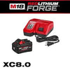 Kit Básico de M18 REDLITHIUM FORGE XC8.0, Milwaukee 48-59-1881