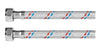 Manguera Lavabo/Fregadero, Aluminio, 1/2'x1/2',55 cm, Truper 26021